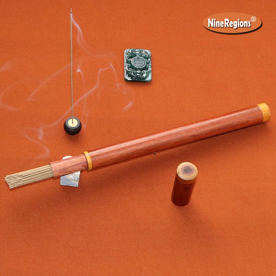 Artisan d'Asie 0 10g High Quality Vietnam Agar Fuson laterite Red Soil Oud wood incense sticks rosewood tube storage Genuine natural aromatic