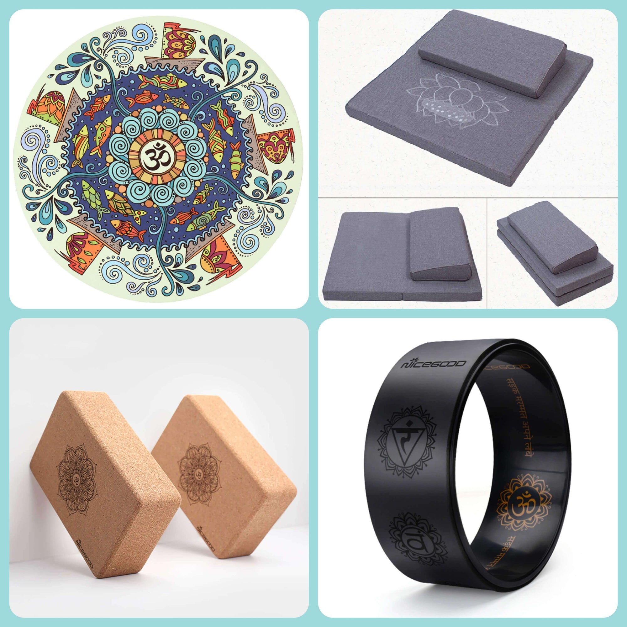 Yoga and meditation accessories