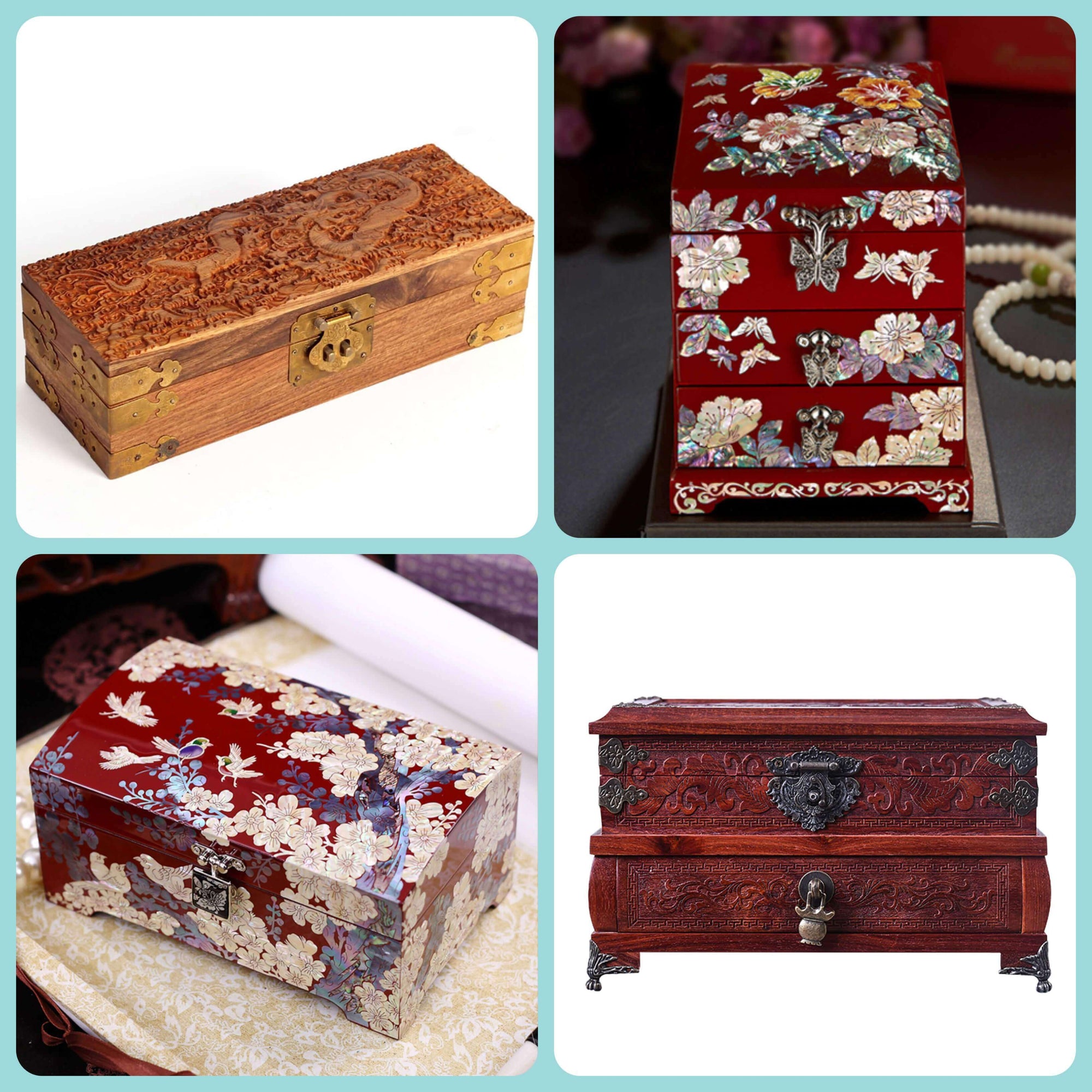 Asian Jewelry Boxes