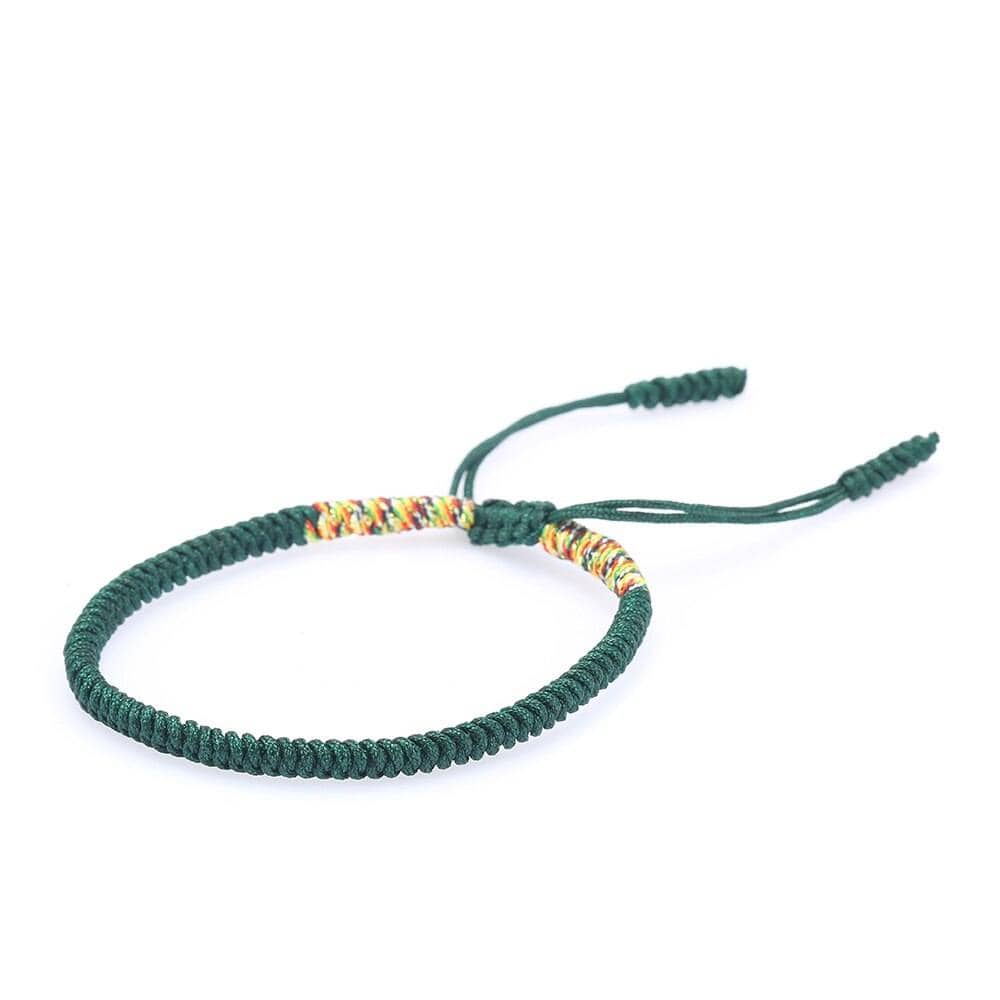 Artisan d'Asie 0 Handmade Multi Color Red Rope Bracelet Tibetan Buddhist Lucky Knots Adjustable Bracelet Jewelry For Women Men 1258