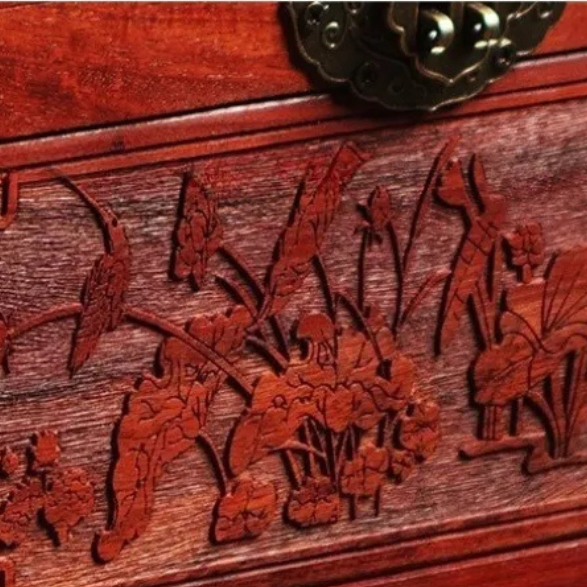 Artisan d'Asie Boites & Coffrets Chinois Boîte chinoise en bois de rose