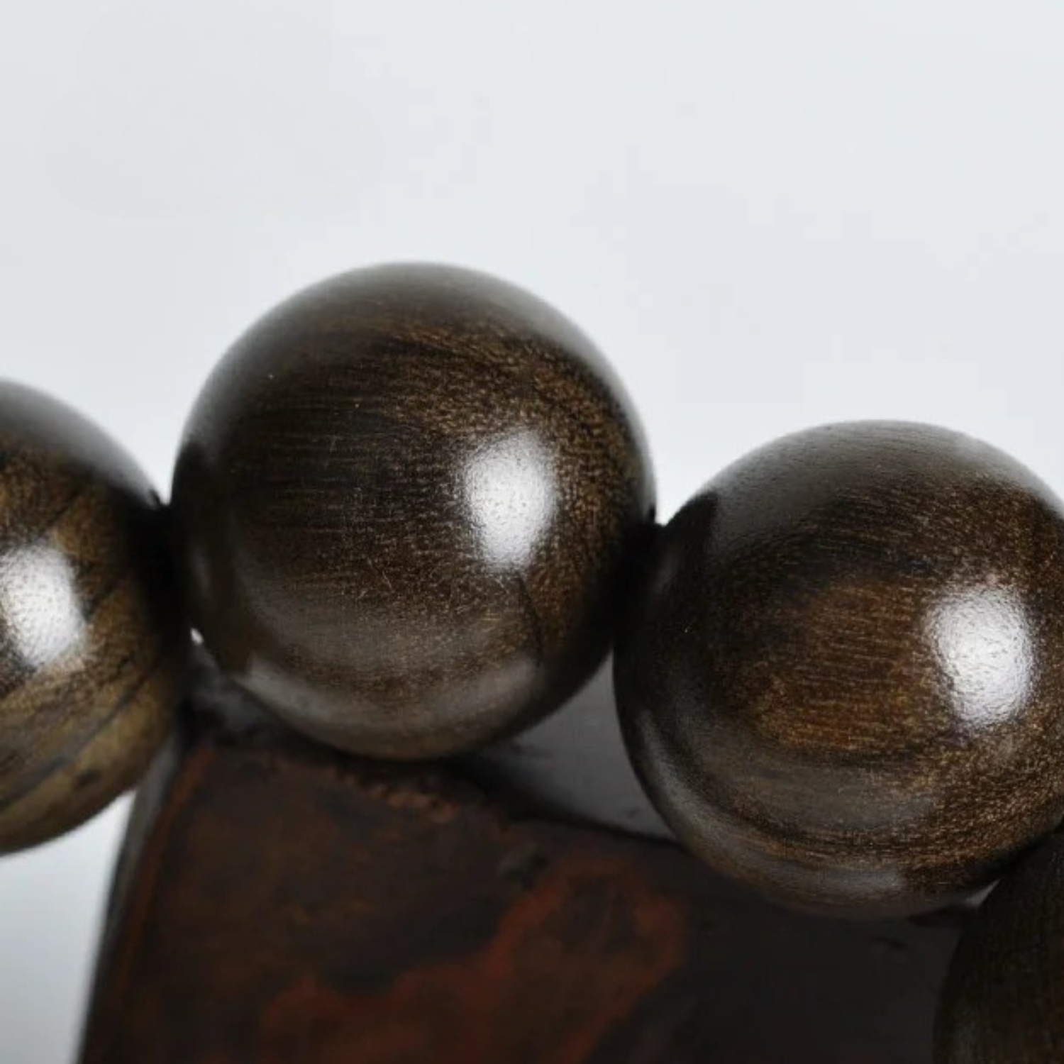 Artisan d'Asie Bracelets Malas Bracelet mala en bois de phoebe zhennan