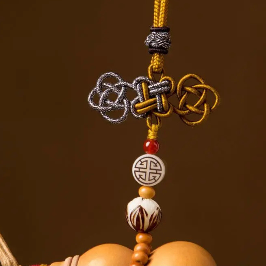 Artisan d'Asie Feng Shui Porte-bonheur Hulu et pièces