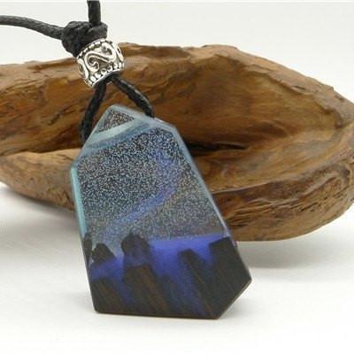 Artisan d'Asie Mystica Pendentif Mystica Violet Sand Storm