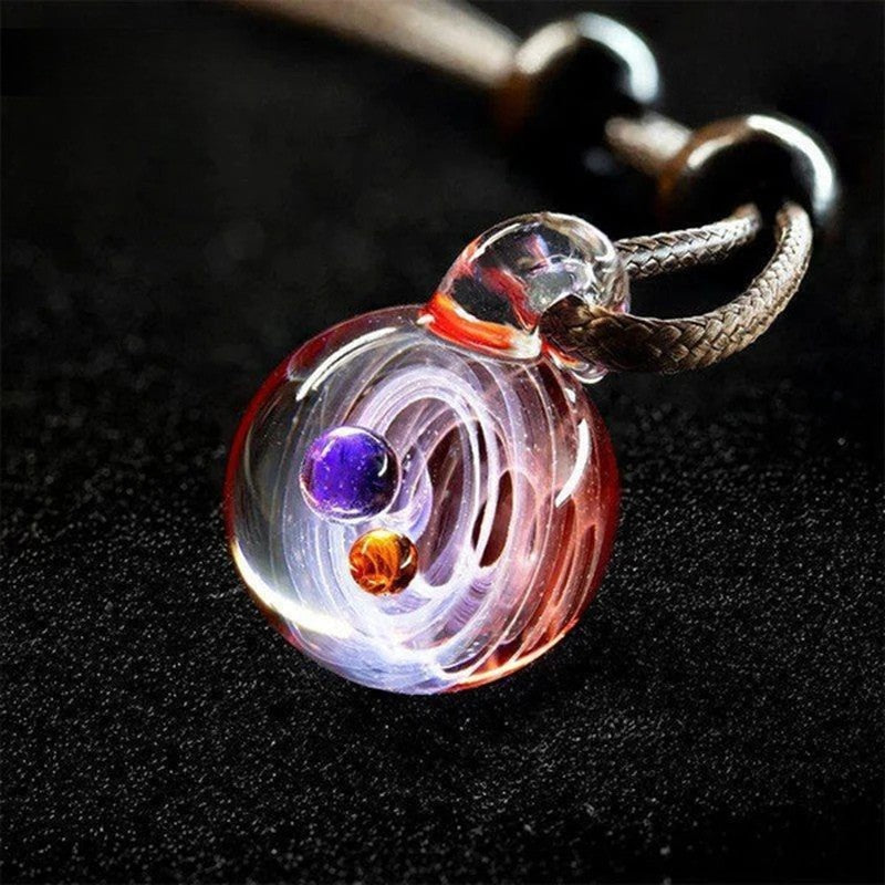 Artisan d'Asie Pendentifs & Amulettes Mars Pendentif Constellation en Verre Soufflé