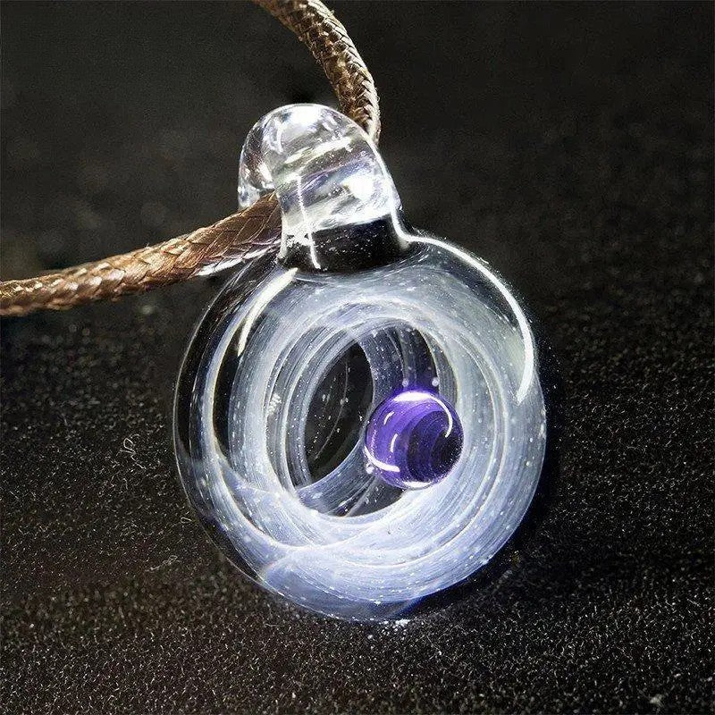 Artisan d'Asie Pendentifs & Amulettes Neptune Pendentif Constellation en Verre Soufflé
