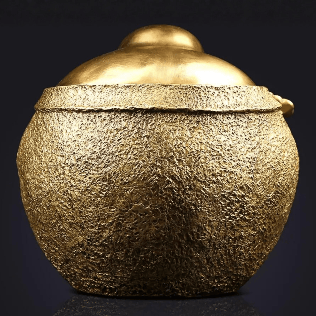 Artisan d'Asie Statues Bouddha Statue Bouddha Maitreya en cuivre