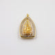 Amulette Bouddha Phra Chinnaraj dorée Pendentifs & Amulettes Artisan d'Asie