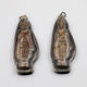 Amulette Bouddha Phra Lila en Argile et Argent Ancien S925 Pendentifs & Amulettes Artisan d'Asie