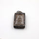 Amulette Bouddha Phra Somdet en Argile et Argent S925 Pendentifs & Amulettes Artisan d'Asie
