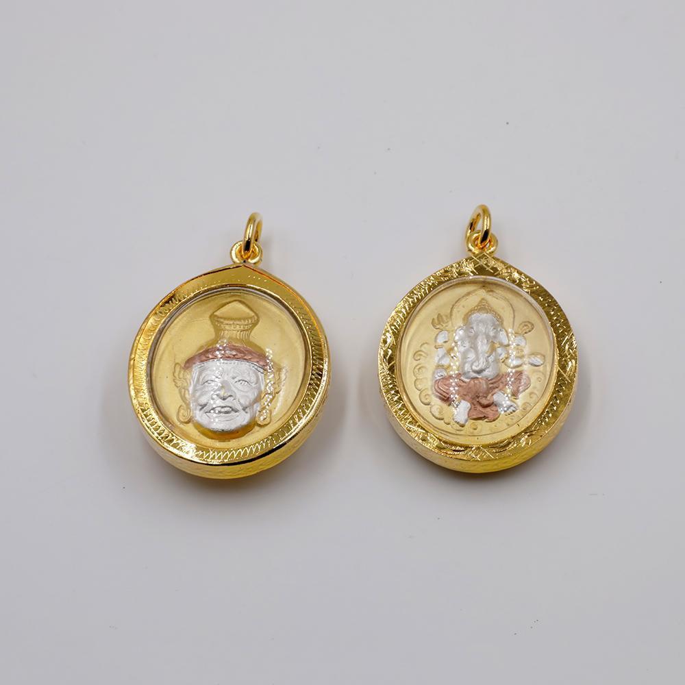 Golden Ganesha amulet