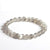 Gray Moonstone Mala Bracelet
