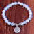 Mala bracelet in Moonstone Tree of Life