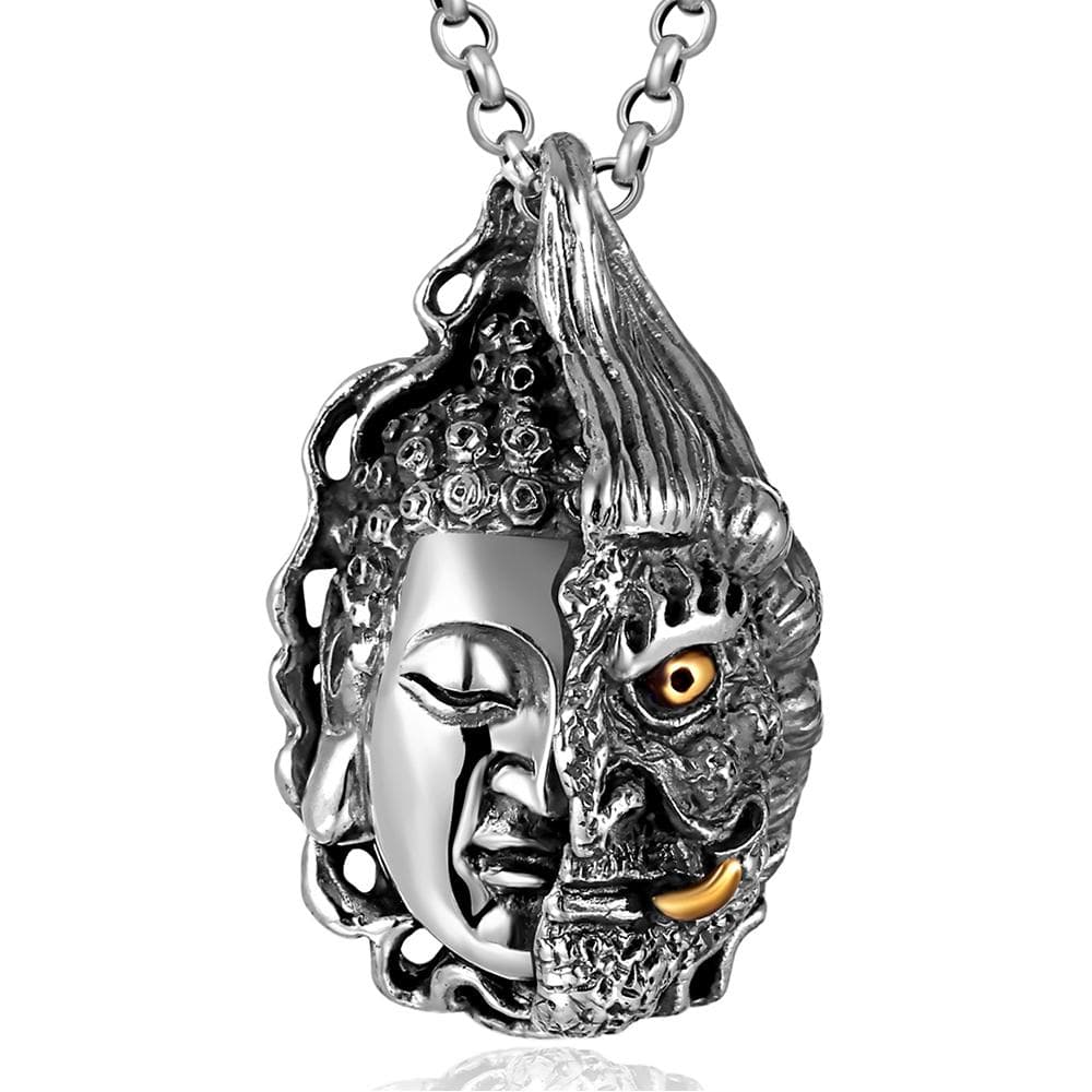 Artisan d'Asie Pendentifs & Amulettes Pendentif Bouddha en Argent Massif S925