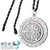 Artisan d'Asie Pendentifs & Amulettes Pendentif Tournant Mantra Om en Argent Pur 990/1000