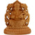 Artisan d'Asie Statues Asiatiques Statuette chinoise Caishen double face - Bois de Pin - Dieu de la fortune