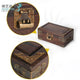 Boîte chinoise en bois de wengé Boites & Coffrets Chinois Artisan d'Asie