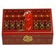 Boîte chinoise en bois laqué Boites & Coffrets Chinois Artisan d'Asie Mariée en robe chinoise - Rouge