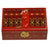 Boîte chinoise en bois laqué - Mariée en robe chinoise Boites & Coffrets Chinois Artisan d'Asie Mariée en robe chinoise - Rouge 