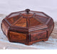 Boîte chinoise en octogonale en bois de rose ou bois de poirier Boites & Coffrets Chinois Artisan d'Asie