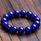 Bracelet mala en pierre de lapis lazuli Bracelets Malas Artisan d'Asie