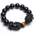 Obsidian stone mala bracelet and tiger eye