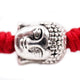 Bracelet tressé tibétain tête de Bouddha Bracelets Tressés Tibétains Artisan d'Asie