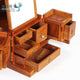 Coffret chinois en bois de poirier Boites & Coffrets Chinois Artisan d'Asie