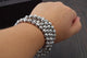 Collier Mala 108 Perles en Argent Pur 990/1000 Colliers Malas Artisan d'Asie