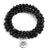 Mala Necklace 108 Pearls in Black Tourmaline