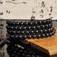 Collier mala en bois de santal noir Colliers Malas Artisan d'Asie
