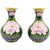 Pair of Chinese cloisonne vases 2 - Flowers