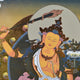 Peinture Thangka Bodhisattva Manjushri Peintures Artisan d'Asie