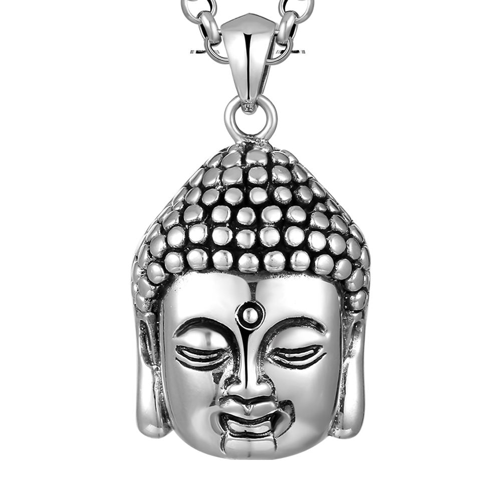 Amitabha Buddha Pendant in S925 Sterling Silver