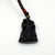 Guanyu War God pendant in Black Obsidian