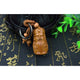 Porte Clés Feng Shui en bois Portes-Clés Artisan d'Asie Caishen - Dieu de la Fortune