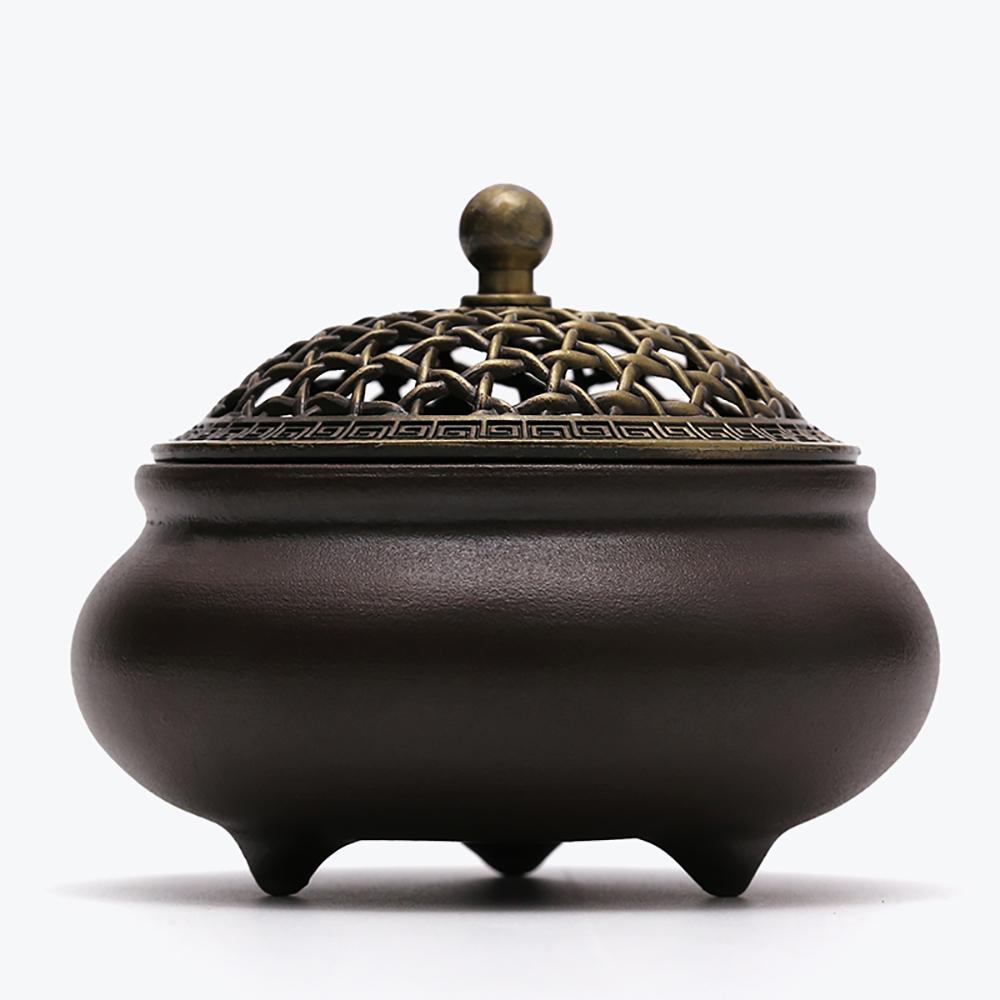 Traditional Chinese Vintage Incense Holder in Ceramics