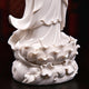 Statue Bodhisattva Guanyin en céramique blanche Statues Bouddha Artisan d'Asie