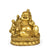 Maitreya laughing Buddha statue in copper or yellow copper