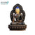 Statue Bouddha Shakyamuni en cuivre tête peinte Statues Bouddha Artisan d'Asie 