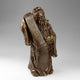 Statue dieu de la fortune Caishen en cuivre Statues Asiatiques Artisan d'Asie