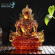 Statues divinités bouddhistes en verre coloré Statues Bouddha Artisan d'Asie Amitabha