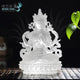 Statues divinités bouddhistes en verre coloré Statues Bouddha Artisan d'Asie Guanyin