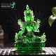 Statues divinités bouddhistes en verre coloré Statues Bouddha Artisan d'Asie Tara